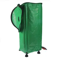 ZBIORNIK NA DESZCZÓWKĘ 250L PCV ROZKŁADANY 600X880MM, Z ZAWOREM 3/4