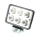 LAMPA ROBOCZA LEDOWA SZEROKA  6 LED, 12-80V, 110X77X52MM, 1200 LM, OBUDOWA ALUM.