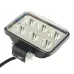 LAMPA ROBOCZA LEDOWA SZEROKA  6 LED, 12-80V, 110X77X52MM, 1200 LM, OBUDOWA ALUM.