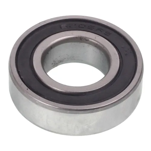ŁOŻYSKO KULKOWE 1-RZĘDOWE 6205-2RS POPRZECZNE, 52X25X15MM, USZCZELN. 2RS