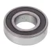 ŁOŻYSKO KULKOWE 1-RZĘDOWE 6205-2RS POPRZECZNE, 52X25X15MM, USZCZELN. 2RS