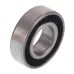 ŁOŻYSKO KULKOWE 1-RZĘDOWE 6205-2RS POPRZECZNE, 52X25X15MM, USZCZELN. 2RS