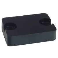 ODBÓJ GUMOWY 95X65X20MM 2 OTWORY, PRZYCZEPA D-47, D-50