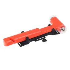 GMP GMP842H — MŁOTECZEK DO WYBIJANIA SZYB KPL. Z WIESZAKIEM I NOŻYKIEM, TYP 2, DŁUGOŚĆ 17CM