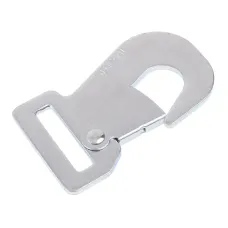 GMP GMP9072H — HAK PŁASKI Z ZAPADKĄ BS 3000KG OTWÓR NA TAŚMĘ 46MM