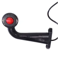 GMP GMP98241024LH — LAMPA OBRYSOWA BIAŁO-CZERWONA DIODOWA NA WYSIĘGNIKU ŁAMANYM, LEWA DŁUGA