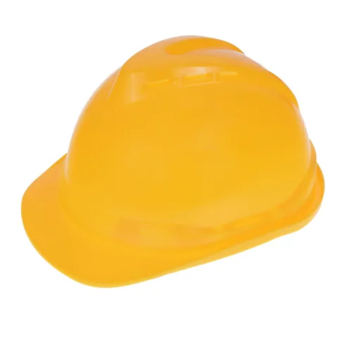 KASK OCHRONNY - ŻÓŁTY - NORMA EN 397 - CZTEROPUNKTOWE MOCOWANIE
