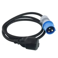  GMPAPWTCEEGN150RV — ADAPTER PRZEJŚCIÓWKA WTYCZKA CEE GNIAZDO 230V, 150CM, 3x2,5mm2