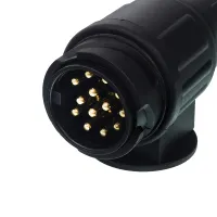 ADAPTER SPIRALNY Z PRZEWODEM 13-7 PIN, 12V PRZEJŚCIÓWKA, DŁG. ROBOCZA MAX 2M