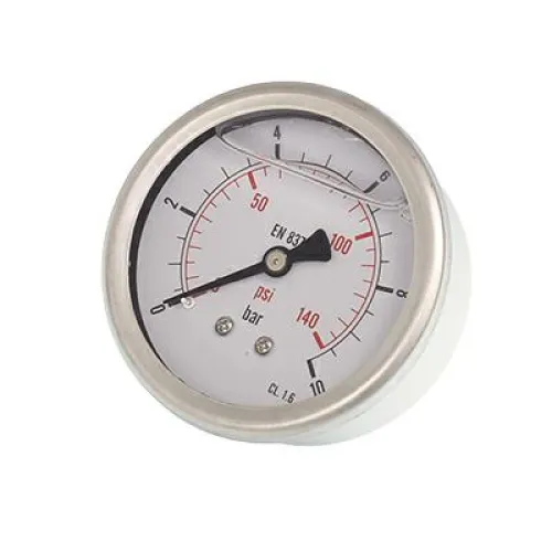 MANOMETR 1/4 TYŁ, 0- 10 BAR