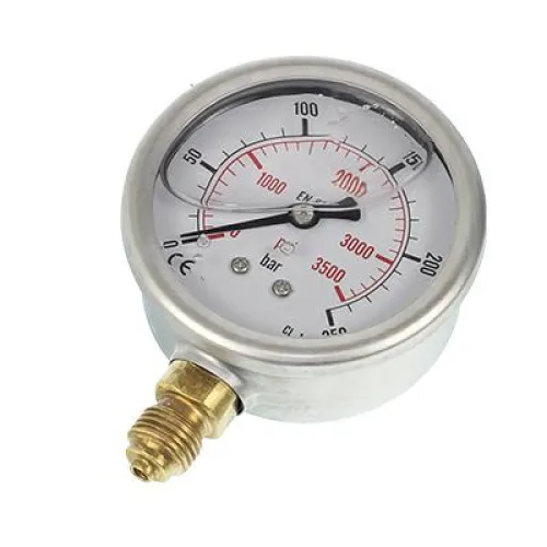 MANOMETR M12X1,5 DÓŁ, 0-250 BAR (0-25MPA)