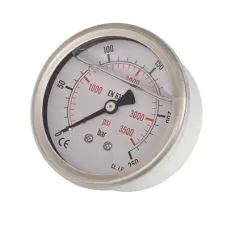 GMP GMPB711-W063250TH — MANOMETR 1/4 TYŁ, 0-250 BAR