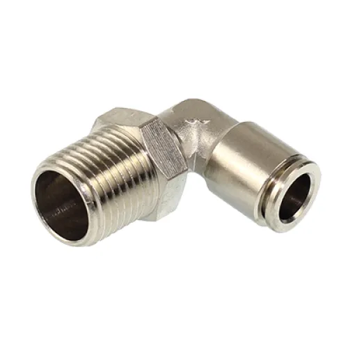 SZYBKOZŁ. TEKALANU FI  8MM / M16X1,5 KOLANKO, METALOWE