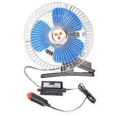 GMP GMPCF612WH — WENTYLATOR OBROTOWY SAMOCHODOWY 12V METALOWY, Z KLIPSEM, 6 CALI