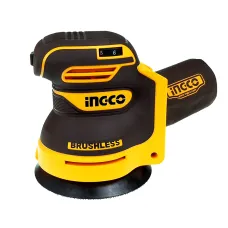 INGCO GMPCROSLI2002 — SZLIFIERKA MIMOŚRODOWA 125MM AKUMULATOROWA, BEZSZCZOTKOWA, 20V