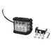 LAMPA ROBOCZA PANEL LED, BIAŁE ŚWIATŁO, CUBE, 10-30V, 18 LED, 97X75X60 MM, OBUDOWA ALUM.