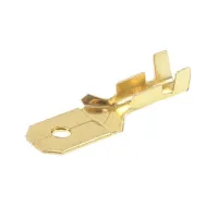 KOŃCÓWKA ELEKTRYCZNA TYP E-1,0 / 2.8MM 100SZT/OPAKOWANIE, KONEKTOR MĘSKII Z ZACZEPEM