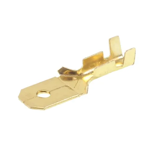 KOŃCÓWKA ELEKTRYCZNA TYP E-1,0 / 2.8MM 100SZT/OPAKOWANIE, KONEKTOR MĘSKII Z ZACZEPEM