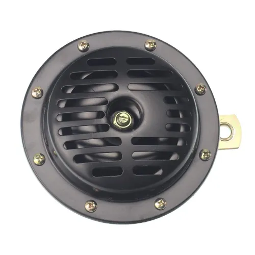 SYGNAŁ DŹWIĘKOWY ELEKTRYCZNY OKRĄGŁY 24V,130MM - MB