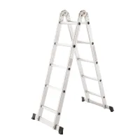 DRABINA ROZSUWANA 2 -STRONNA, 4M, 2x7 SZCZEBLI, STABILIZATORY