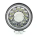 LAMPA ROBOCZA HALOGEN LED, 33 LED OKRĄGŁA, 12V-80V, FI 110MM GRUBOŚĆ 28MM OBUDOWA ALUM.