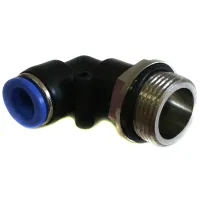 SZYBKOZŁ. TEKALANU FI 10MM / M22X1,5 KOLANKO, PLASTIKOWO-METALOWE