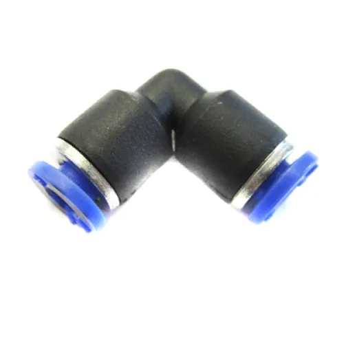 SZYBKOZŁ. TEKALANU FI  4MM KOLANKO, PLASTIKOWE
