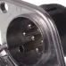 GNIAZDO 7/24V S ALUMINIOWE, KONTAKTY SKRĘCANE ( BEZ BOLCA)
