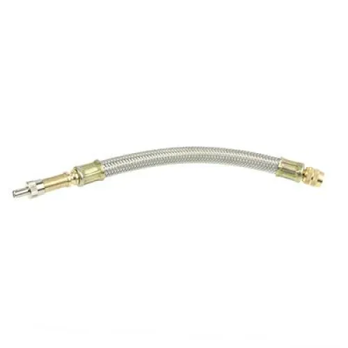 PRZEDŁUŻKA DO POMP. KÓŁ BLIŹNIAKA 180MM METALOWY WĘŻYK (OPLOT)