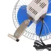 WENTYLATOR OBROTOWY SAMOCHODOWY 12V METALOWY, MOCOWANIE STAŁE, 8CALI