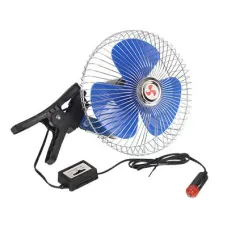 GMP GMPFAN203MM12VKLH — WENTYLATOR OBROTOWY SAMOCHODOWY 12V METALOWY, Z KLIPSEM, 8CALI