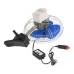 WENTYLATOR OBROTOWY SAMOCHODOWY 12V METALOWY, Z KLIPSEM, 8CALI