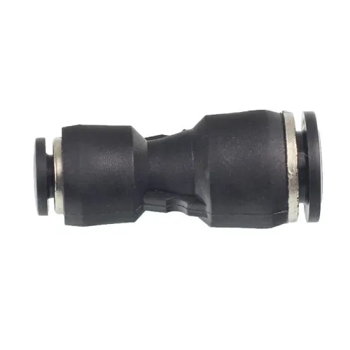 SZYBKOZŁ. TEKALANU FI  8MM /  4MM PROSTE, PLASTIKOWE, CZARNE