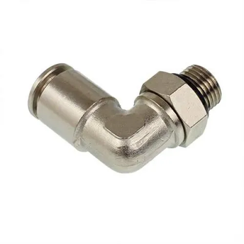 SZYBKOZŁ. TEKALANU FI  8MM / M10X1 KOLANKO, METALOWE