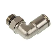 GMP GMPFI8M12X15KOLMETH — SZYBKOZŁ. TEKALANU FI  8MM / M12X1,5 KOLANKO, METALOWE
