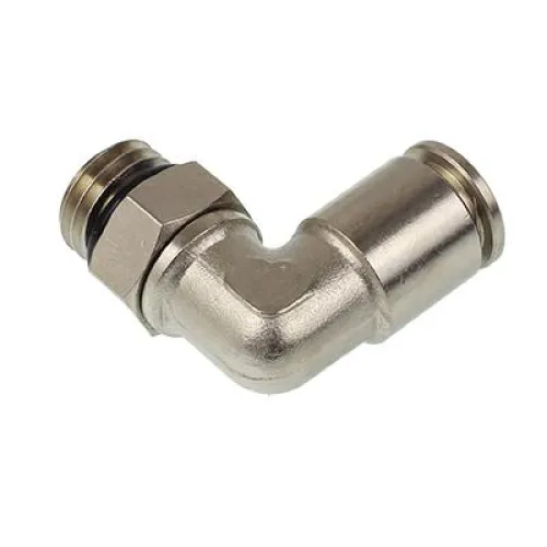 SZYBKOZŁ. TEKALANU FI  8MM / M12X1,5 KOLANKO, METALOWE