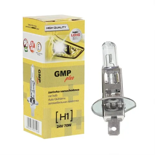 ŻARÓWKA H1, 24V, 70W P14,5S, HOMOLOGACJA E13