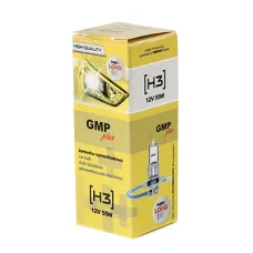 GMP GMPH312V55WPK22SH — ŻARÓWKA H3, 12V,  55W PK22S, HOMOLOGACJA E13