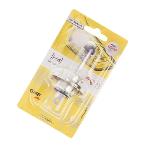 ŻARÓWKA H4, 12V, 60/55W BLISTER, P43T, HOMOLOGACJA E4 2JK