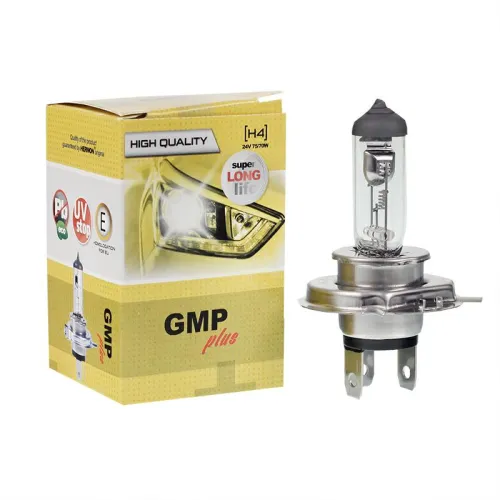 ŻARÓWKA H4, 24V, 75/70W P43T, HOMOLOGACJA E4 2A7