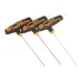 ZESTAW KLUCZY IMBUSOWYCH TYPU HEX 8SZT + STOJAK, UCHWYT TYP T, S2, BLISTER