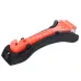 MŁOTECZEK DO WYBIJANIA SZYB KPL. Z WIESZAKIEM I NOŻYKIEM, TYP 3, DŁUGOŚĆ 19CM