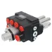 ROZDZIELACZ HYDRAULICZNY 2-SEKCYJNY 80L/MIN DO ŁADOWACZY CZOŁOWYCH, HSDM45