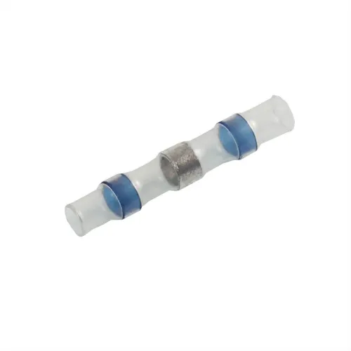 SZYBKOZŁĄCZKA TERMOKURCZLIWA Z CYNĄ, FI 4,5MM, DLA PRZEWODÓW 1,5 - 2,5mm2, 100SZT/OPAKOWANIE