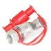 SZYBKOZŁĄCZE HYDRAULICZNE GRZYBKOWE KPL. WTYCZKA+GNIAZDO, M22X1,5, CZERWONE
