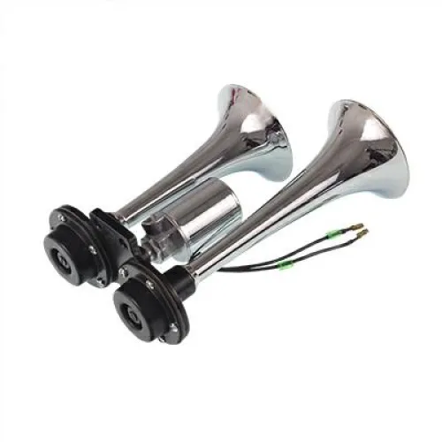 SYGNAŁ PNEUMATYCZNY TRĄBKA PODWÓJNY 12/24V, L=170/205MM, FANFARA