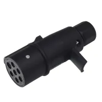 WTYCZKA 7/24V N  PLASTIKOWA, KONTAKTY SKRĘCANE, NAKRĘTKA