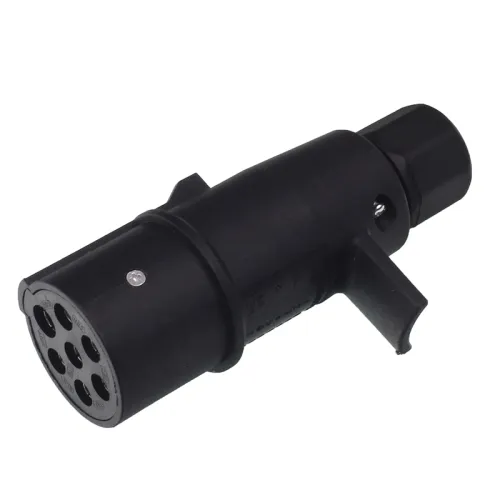 WTYCZKA 7/24V N  PLASTIKOWA, KONTAKTY SKRĘCANE, NAKRĘTKA
