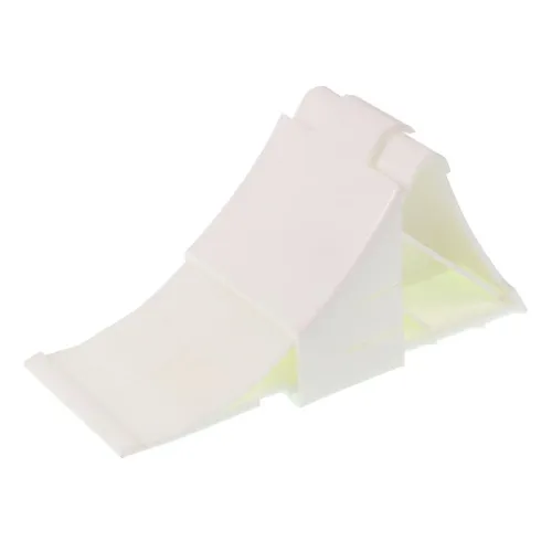 KLIN POD KOŁA L=225MM PLASTIKOWY BIAŁY, OBCIĄŻENIE DO 1,6T + MOCOWANIE