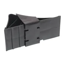 GMP GMPK0573K — KLIN POD KOŁA L=225MM PLASTIKOWY CZARNY, OBCIĄŻENIE DO 1,6T + MOCOWANIE